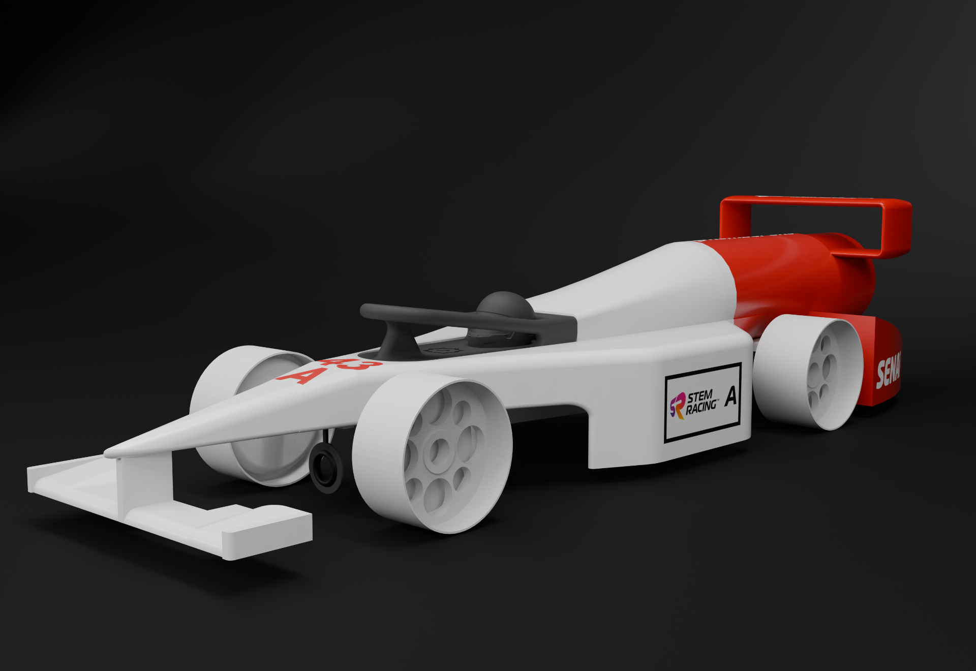 Carro Turbon na pista da competição